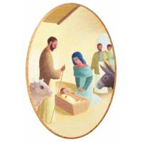 Kader Hout Ovaal 10 X 15 Cm Eric Puybaret 