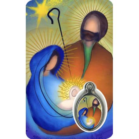 Kaart-Med-Gebed - Kerstmis - 6 Talen 