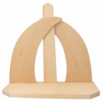 Etable vide - 33 x 17 x H 32 cm - pour pers. +- 15 cm