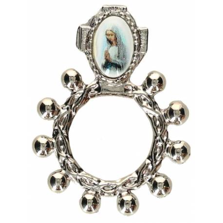 Dizainier Métal Nickelé Vierge priante