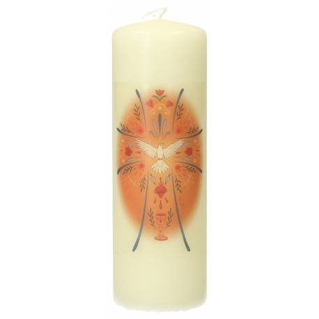 Bougie pascale 150 X 50 mm - Saint Esprit