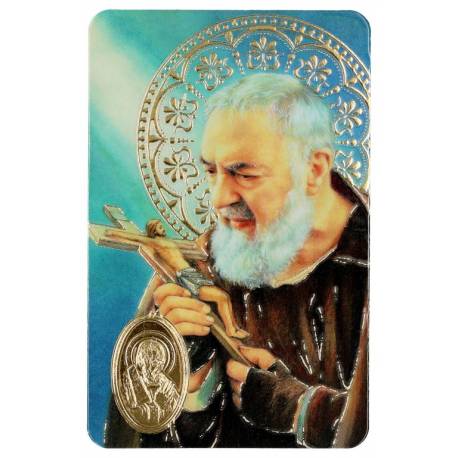 Kaart-Med-Gebed - H. P. Pio - FR 