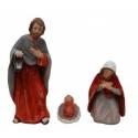 Kerstgroep van 3 figuren - 9 cm 