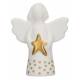 Engelbewaarder in porselein 5 cm 