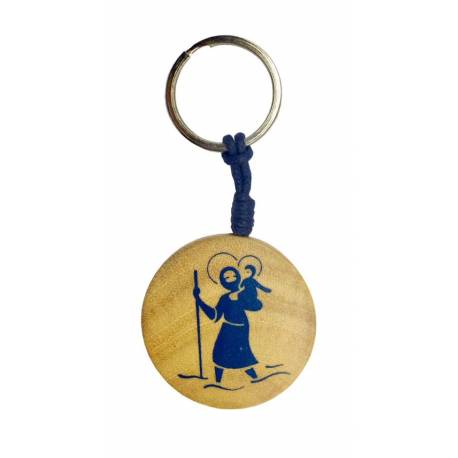 Porte-clé Saint Christophe 45/45mm