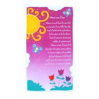 Prière Merci mon Dieu 8.5x15cm