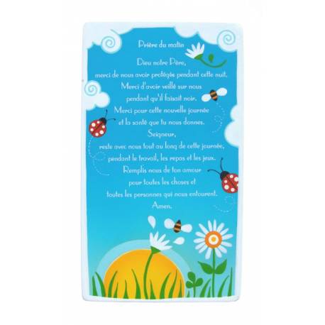 Prière Prière du matin 8.5x15cm