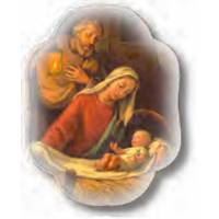 Plaque Magnétique Crèche - 4.5 X H 6 cm