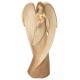 Ange En Bois Sculpte 15 cm 2 tons bois