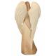 Ange En Bois Sculpte 15 cm 2 tons bois