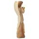 Ange En Bois Sculpte 15 cm 2 tons bois