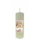 Bougie 115 X 40 mm - 2 anges et enfant