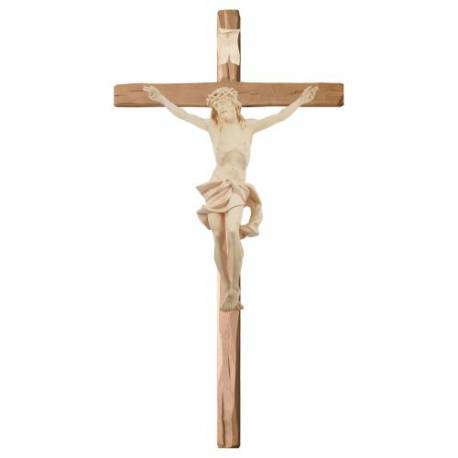 Bois Sculpté - Croix Murale 14 x 7 cm Bois naturel