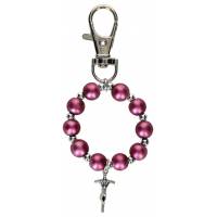 Porte-clefs / Dizainier Violet
