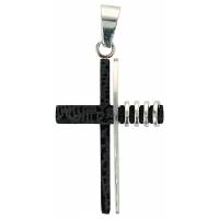 Croix en acier 30 x 20 mm