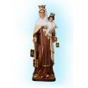 Statue vierge du Carmel 61 cm en résine