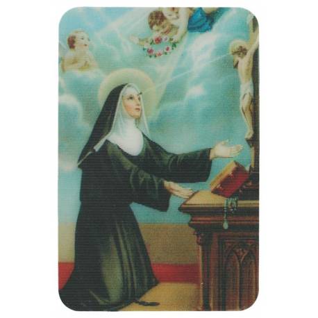 3D-Prentje - 8 X 5 cm - H. Rita 