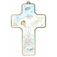 Wiegekruis - 13 X 9 cm Doop 