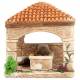 Décor pour santons de Provence Lavoir 16 x 16 cm