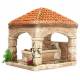 Décor pour santons de Provence Lavoir 16 x 16 cm