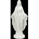 Statue Miraculeuse 40 cm en résine blanche