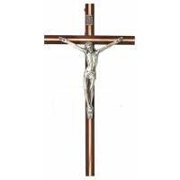 Kruisbeeld - 25 cm - Hout Tweekleurig 