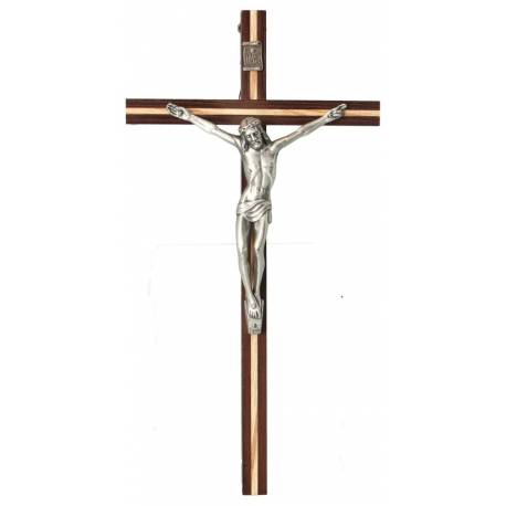 Croix Murale - 25 cm - Bois 2 Tons