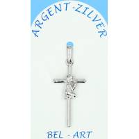 Kruisje Zilver - 25 x 13 mm 