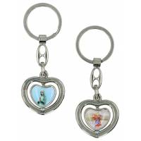 Porte-Clefs Vierge Priante / Saint-Christophe