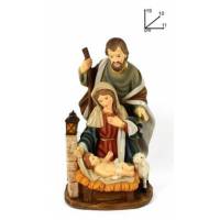 Nativité en couleur de 20 cm