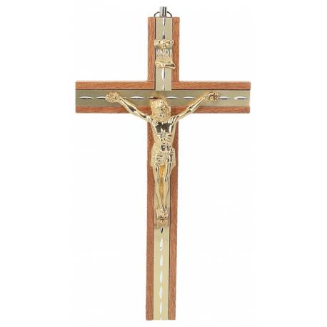 Kruisbeeld 20 cm Hout 