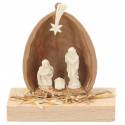 Nativite / Noix Base Bois - 20 Pcs / Display