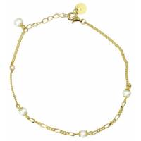 Zilver armband met parels 