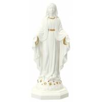 Statue 20 cm - Albâtre + Or - Miraculeuse