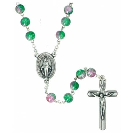 Chapelet Vert-Rose