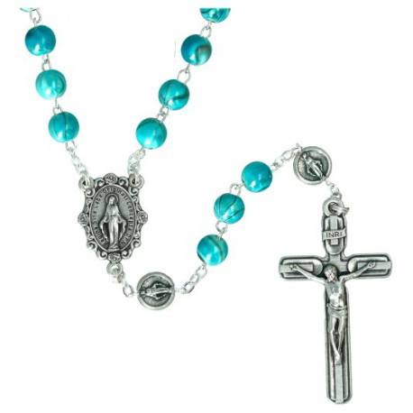 Chapelet Bleu clair