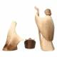 H Familie - kerstgroep in hout Aram 10 cm (4 delig) 