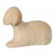 Mouton couché : crèche de Noël en bois Aram pour 10 cm