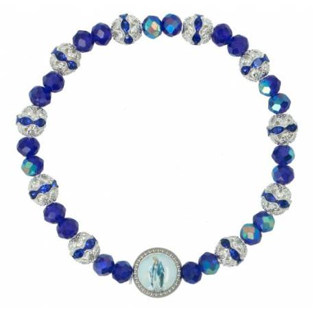 Armband op elastiek Wonderbare Medaille 