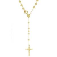 Chapelet or 9 carats 50 cm 9.55 gr avec fermoir