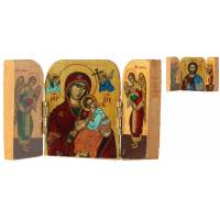 Triptyque - 7 X 5 cm