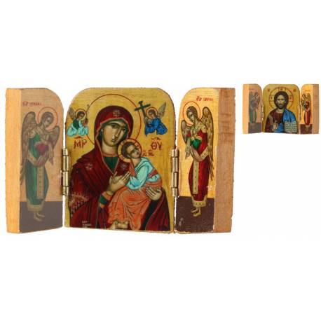 Triptyque - 7 X 5 cm