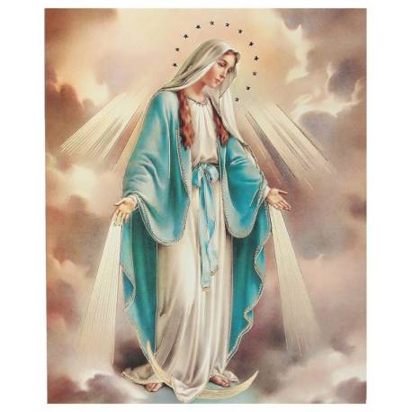 Poster 20 X 25 cm Miraculeuse "or"