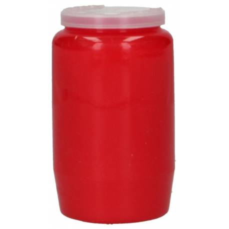 Kaars 3 Dagen / rood / Zonder Afbeelding 