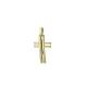 Modern 9 karaats goud kruisje 25 mm 2.25 gr 