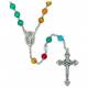 Chapelet multicolore en plastique