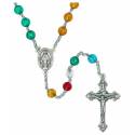 Chapelet multicolore en plastique