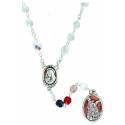 Chapelet St Michel Semi-cristal + Etui
