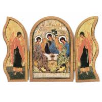 Triptyque 13 X H09 cm - Trinité - Anges