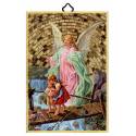 Cadre bois 10 X H15 cm Ange Gardien